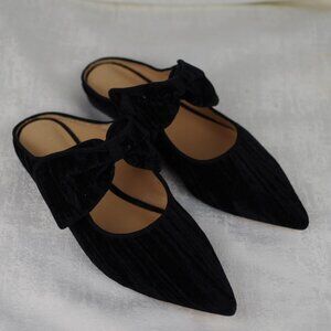 ANTHROPOLOGIE WOMENS 7 SHOES BLACK